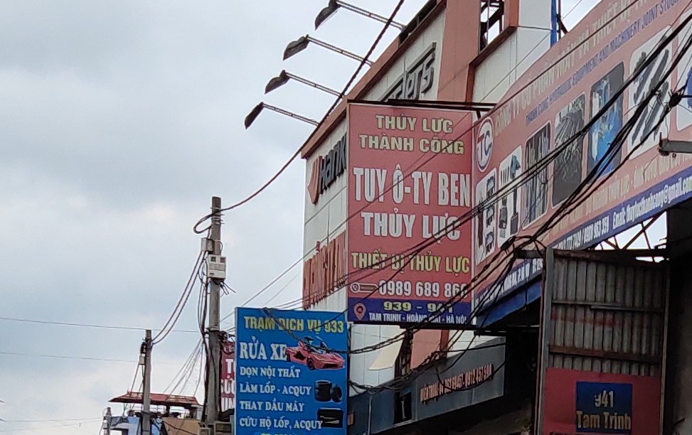 Lắp ráp máy thủy lực